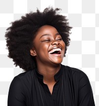 PNG Laughing smile adult accessories. AI generated Image by rawpixel.