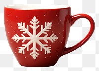 PNG Cup porcelain snowflake coffee. 