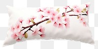 PNG Blossom pillow cushion flower. 