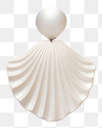 PNG Seashell jewelry earring white. 