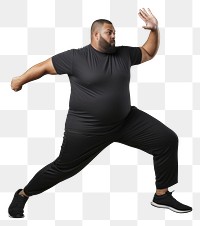PNG Exercising sports adult man. AI generated Image by rawpixel.