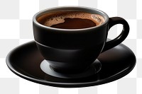 PNG Coffee cup saucer drink. AI generated Image by rawpixel.