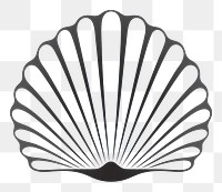 PNG Seashell clam logo invertebrate. 