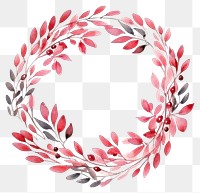 PNG Pattern wreath white background celebration. AI generated Image by rawpixel.