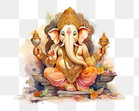 PNG Representation spirituality creativity elephant. AI generated Image by rawpixel.