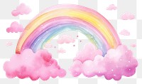 PNG Rainbow pink tranquility backgrounds. 