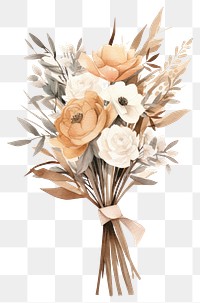 PNG Flower plant rose art. AI generated Image by rawpixel.