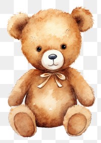 PNG Bear toy representation teddy bear. 