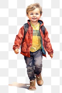 PNG Footwear portrait toddler jacket. AI generated Image by rawpixel.