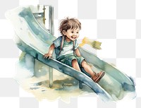 PNG Playground toddler creativity portrait. AI generated Image by rawpixel.