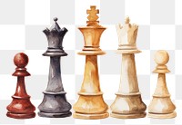 PNG Chess game white background intelligence. 