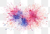 PNG Fireworks backgrounds celebration splattered. 