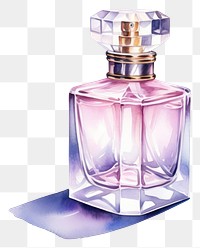 PNG Perfume bottle cosmetics container. AI generated Image by rawpixel.
