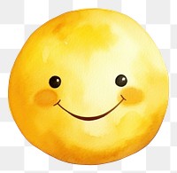 PNG Smiling white background anthropomorphic grapefruit. 