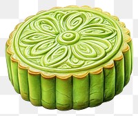 PNG Mooncake dessert, digital paint illustration. 