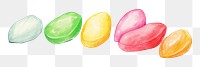 Candy confectionery creativity variation. AI generated Image by rawpixel.