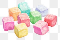 Confectionery food variation gumdrop. AI generated Image by rawpixel.
