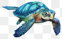 PNG Reptile animal turtle sea. AI generated Image by rawpixel.