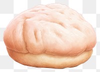 PNG Food white background confectionery xiaolongbao, digital paint illustration. AI generated image