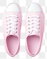 PNG Footwear sneaker white shoe. 