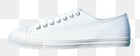 PNG Footwear sneaker white shoe. 