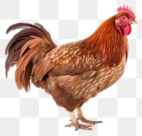 PNG Chicken poultry animal bird. 