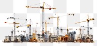 PNG Construction architecture development scaffolding. AI generated Image by rawpixel.