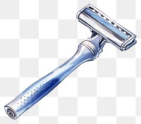 PNG Razor white background weaponry hygiene. AI generated Image by rawpixel.