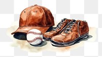 PNG Footwear baseball sports glove. AI generated Image by rawpixel.