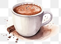 PNG Chocolate dessert coffee drink. AI generated Image by rawpixel.