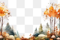 PNG Backgrounds outdoors autumn forest. AI generated Image by rawpixel.