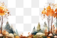 PNG Backgrounds outdoors autumn forest. 