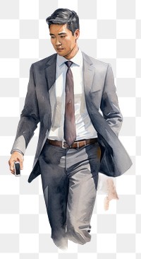 PNG Blazer shirt adult tie. AI generated Image by rawpixel.