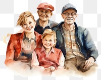 PNG Painting portrait adult togetherness. 