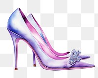 PNG Footwear shoe heel high heel. AI generated Image by rawpixel.