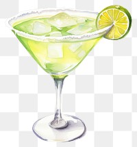 PNG Margarita cocktail martini drink. 