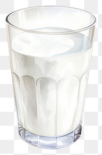 PNG Milk drink glass refreshment. 