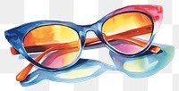 PNG Sunglasses fashion accessories creativity. AI generated Image by rawpixel.