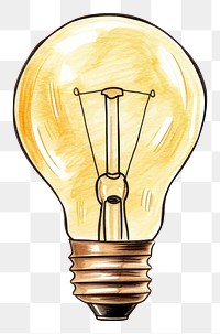 PNG Lightbulb electricity illuminated innovation. 