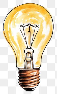 PNG Lightbulb electricity illuminated innovation. 