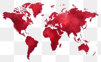 PNG Map backgrounds world red. 