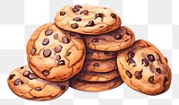 PNG Cookie chocolate food chocolate chip. 