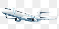 PNG Airplane aircraft airliner vehicle. AI generated Image by rawpixel.