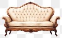 PNG Furniture chair sofa transparent background