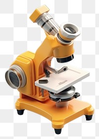 PNG Microscope toy magnification technology. AI generated Image by rawpixel.