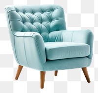 PNG Armchair furniture transparent background comfortable. 