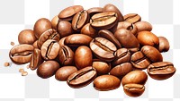 PNG Coffee food coffee beans freshness. 