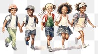 PNG Footwear shorts child togetherness. AI generated Image by rawpixel.