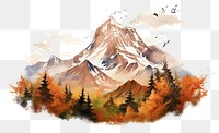PNG Mountain wilderness landscape outdoors. AI generated Image by rawpixel.