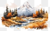 PNG Mountain wilderness landscape outdoors. AI generated Image by rawpixel.